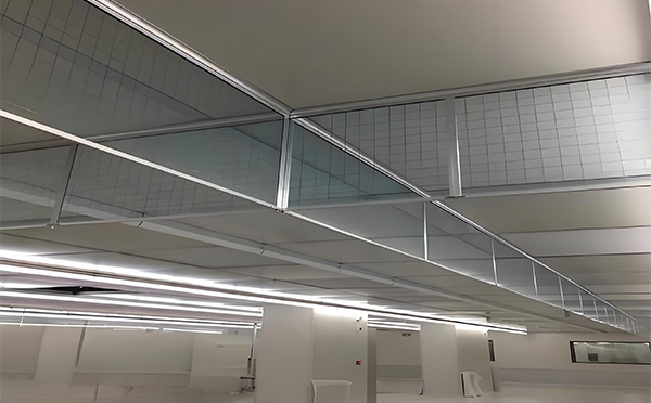 神木玻璃挡烟垂壁