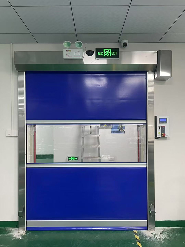 神木快速神木卷帘门在冷链物流仓储区的应用实践